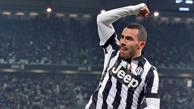 Carlos Tévez, delantero de la Juventus