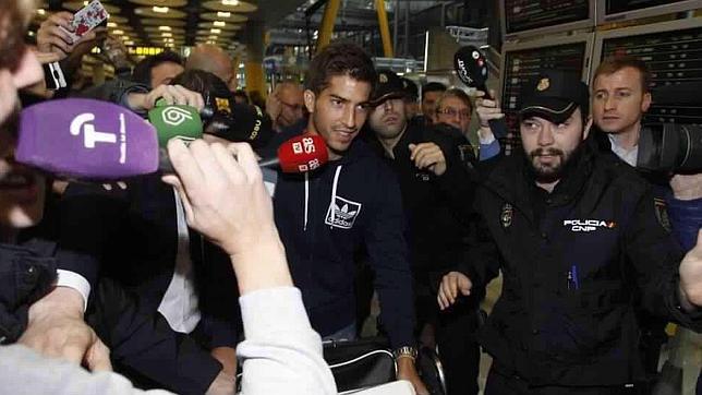 Lucas Silva ya está en Madrid: «He cumplido un sueño»