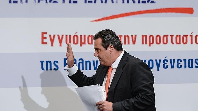 Pános Kaménos, líder de los Independientes Griegos