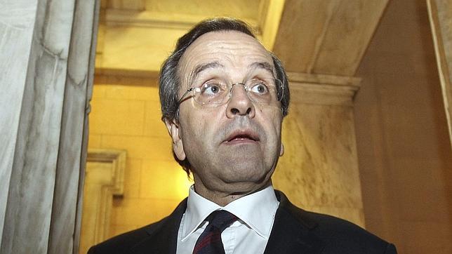 El primer ministro griego, Adonis Samarás