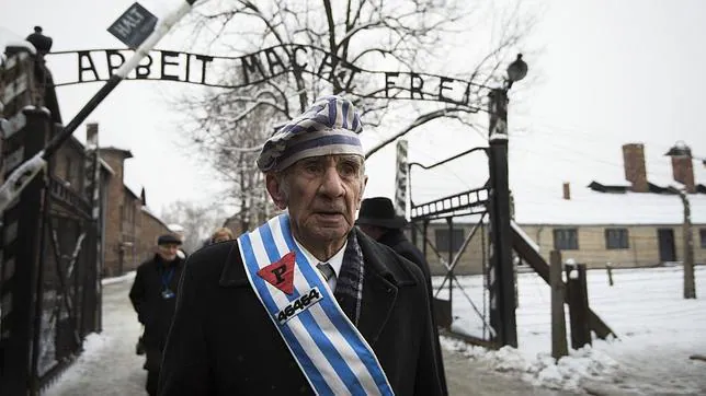 Uno de los supervivientes de Auschwitz