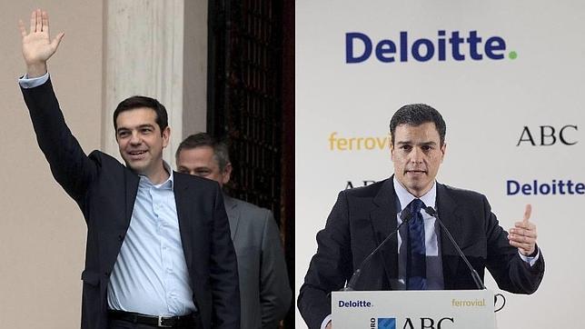 ¿Se parecen físicamente Pedro Sánchez y Alexis Tsipras?