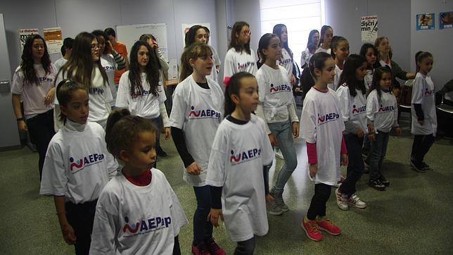 Graban un «flashmob» en el Centro de Salud de Illescas