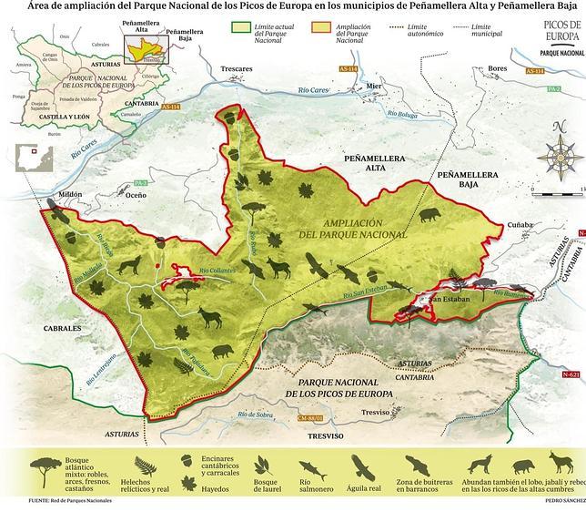 El Gobierno aprueba la ampliación del Parque Nacional de Picos de Europa