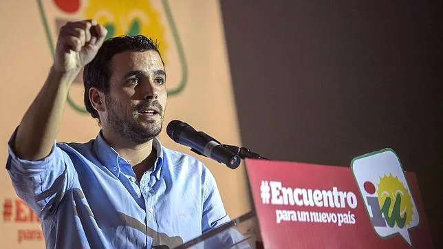 Alberto Garzón, candidato de IU a Moncloa