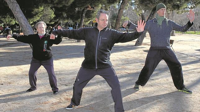 Luis Soldevilla, profesor de Tai Chi instruido hace años por un maestro chino
