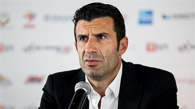 El portugués Luis Figo