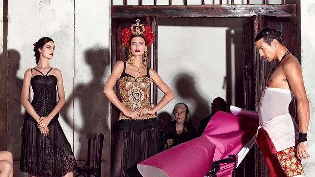 José María Manzanares, durante la sesión de la campaña de Dolce &amp; Gabbana