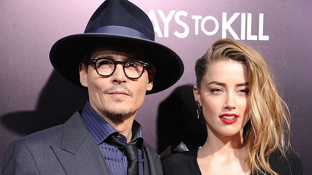 Johnny Depp y Amber Heard se casan en su casa de Los Ángeles