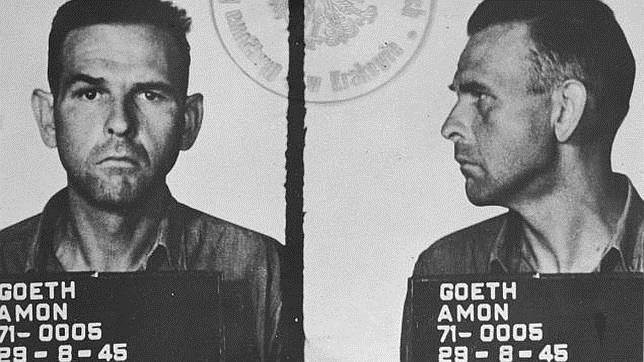 Amon Goeth fue detenido en 1945