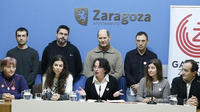 Podemos se alía con los socios aragoneses de Bildu para la Alcaldía de Zaragoza