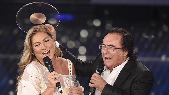 Al Bano y Romina Power se reencuentran sobre el escenario de San Remo