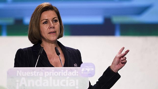 Cospedal niega un uso político de Hacienda y dice que Podemos debe explicarse