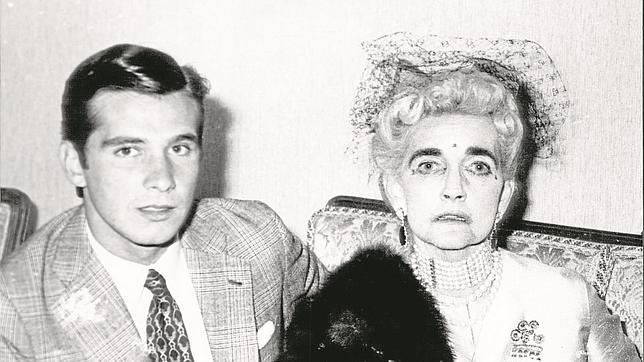 El torero Ángel Teruel y Barbara Hutton, la pobre vieja rica