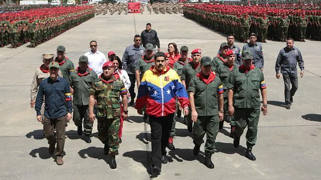 Maduro, en una ceremonia militar el pasado 4 de febrero