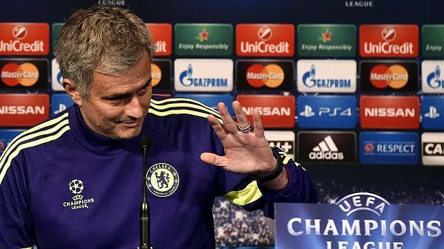 Mourinho, en la rueda de prensa previa al PSG-Chelsea de la Champions Leagu