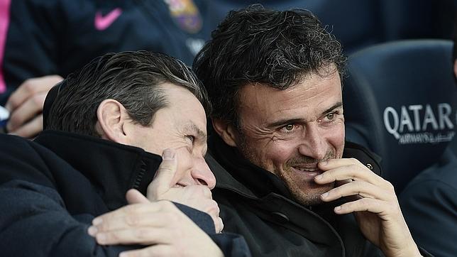 Luis Enrique, como Guardiola