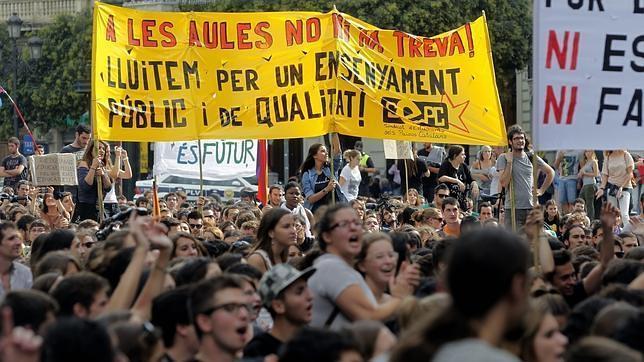 La participación de estudiantes en la huelga contará como falta