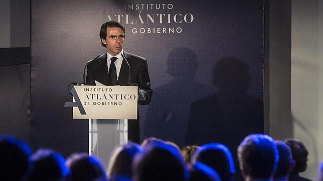 Aznar presentó este lunes 16 de febrero en Casa de América su nueva creación, plataforma para futuros líderes políticos y empresariales del país