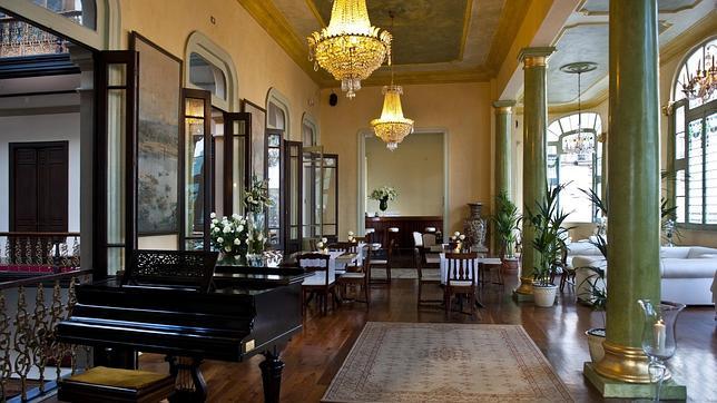 Área de restauración de este hermoso edificio de la capital grancanaria