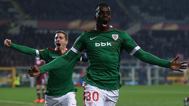 Iñaki Williams, primer gol de un jugador negro con la camiseta del Athletic