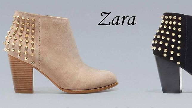 Botines con tachuelas: Zara también marca el paso en el calzado