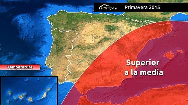 La primavera será más cálida y seca en todo el Levante y sur de España