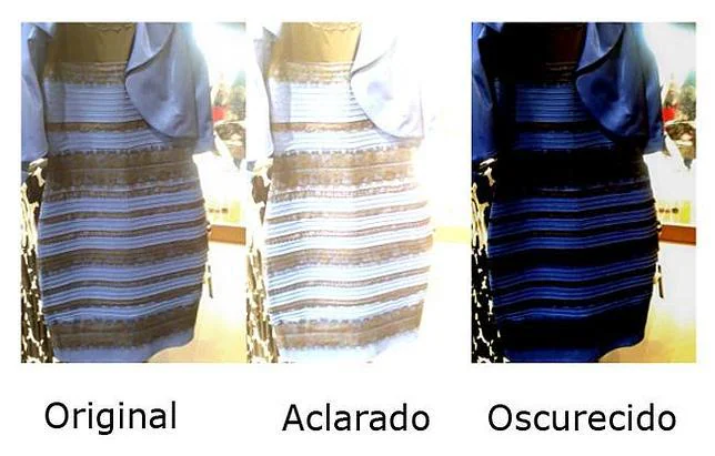 ¿Azul y negro? ¿blanco y dorado? ¿De qué color es el vestido que vuelve loco a todos?