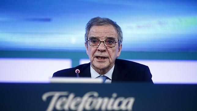 César Alierta, presidente de Telefónica