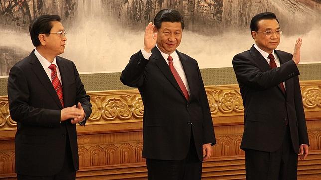 El presidente de China, Xi Jinping (en el centro), dirigió la Escuela Central del Partido Comunista