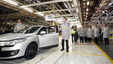 Rajoy visita hoy la factoría de Renault en Palencia