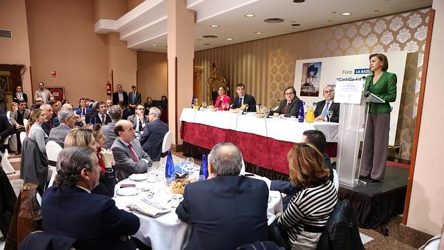 Cospedal: «Necesitamos consolidar el proyecto de crecimiento y recuperación»