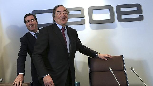 La CEOE quiere subir salarios hasta 0,9% en 2015 y hasta 1,3% en 2016