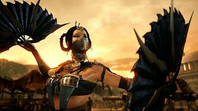 Kitana, en «Mortal Kombat X», más estilizada que en las versiones anteriores