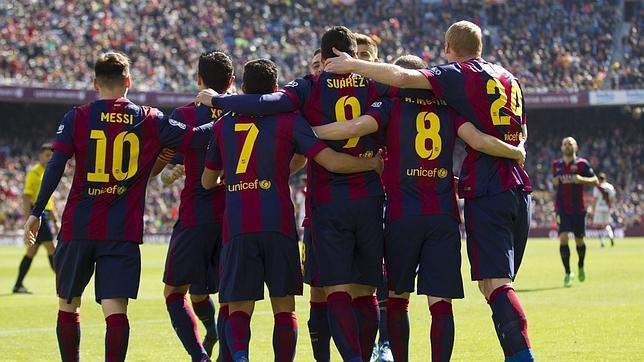 El Barcelona logra ante el Rayo un liderato perfecto