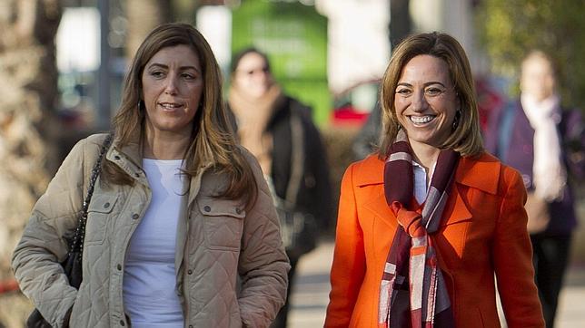 Chacón amaga con ir a las primarias del PSOE: «No soy la tapada de Susana Díaz»