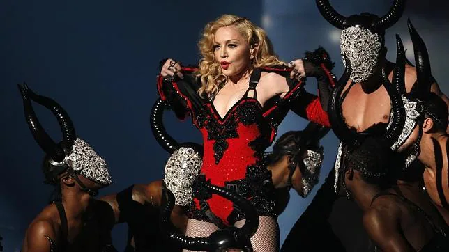 Madonna, en la entrega de los premios Grammy, el mes pasado
