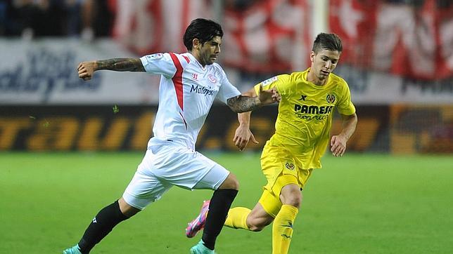 Primer asalto europeo del Villarreal-Sevilla