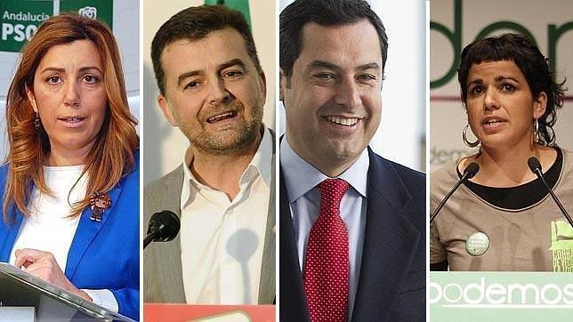 Teresa Rodríguez suma más seguidores en Twitter que Susana Díaz, Juanma Moreno y Antonio Maíllo juntos