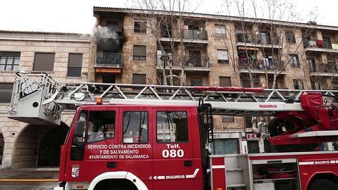 Cinco heridos tras una explosión en una vivienda de Salamanca