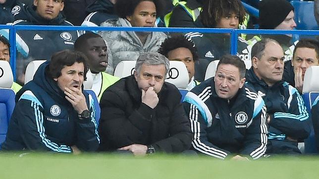 Mourinho atraviesa un momento duro en el Chelsea