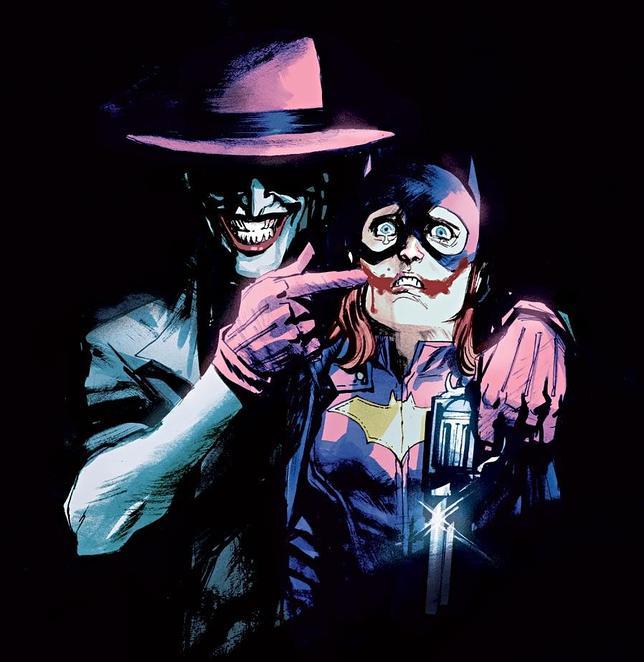 La portada del número 41 de las aventuras del Joker, finalmente retirada por DC Comics