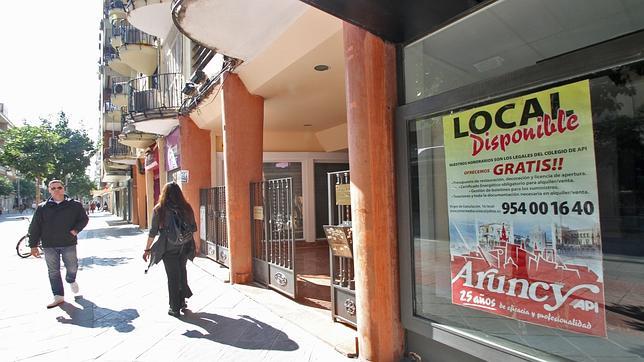 Locales comerciales disponibles, en Sevilla
