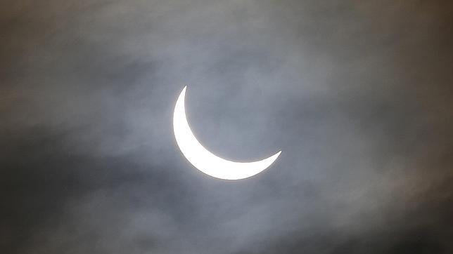 El eclipse solar no se deja ver en la Comunidad Valenciana