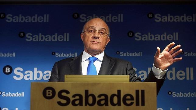 El presidente de Banco Sabadell cobrará este año 214.000 euros