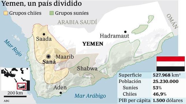 El enrevesado conflicto de Yemen, en cuatro claves