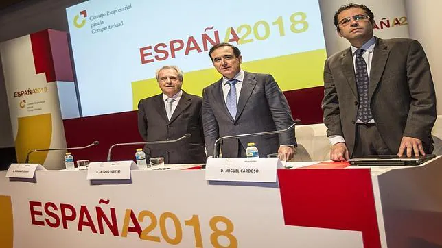 Imagen de la presentación del informe «España 2018» este martes en Valencia