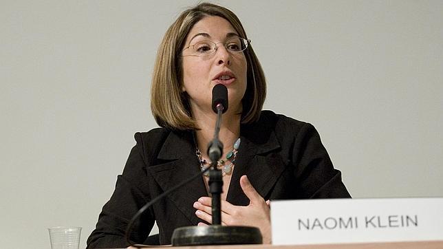 La escritora canadiense, Naomi Klein