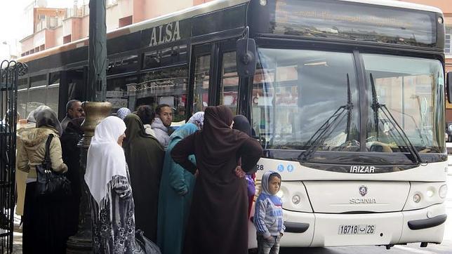 Autobuses españoles contra el acoso sexual en Marrakech