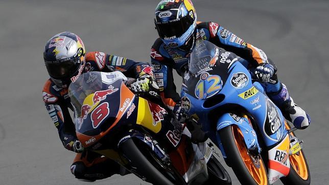 Jack Miller lucha con Álex Márquez